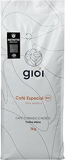Giói café especial 100% arábica torrado e moído 84+ (1kg ristretto)