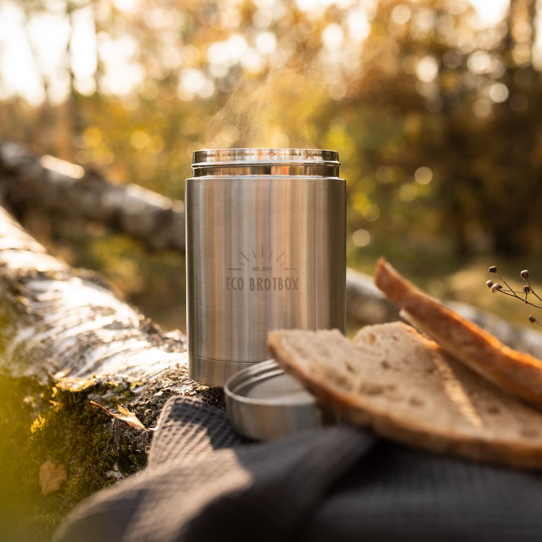 BO+| Thermobehälter für Essen BPA frei - Warmhaltebehälter aus Edelstahl auslaufsicher - Wärmebehälter für Speisen - Lunchbox Thermo 0,5L