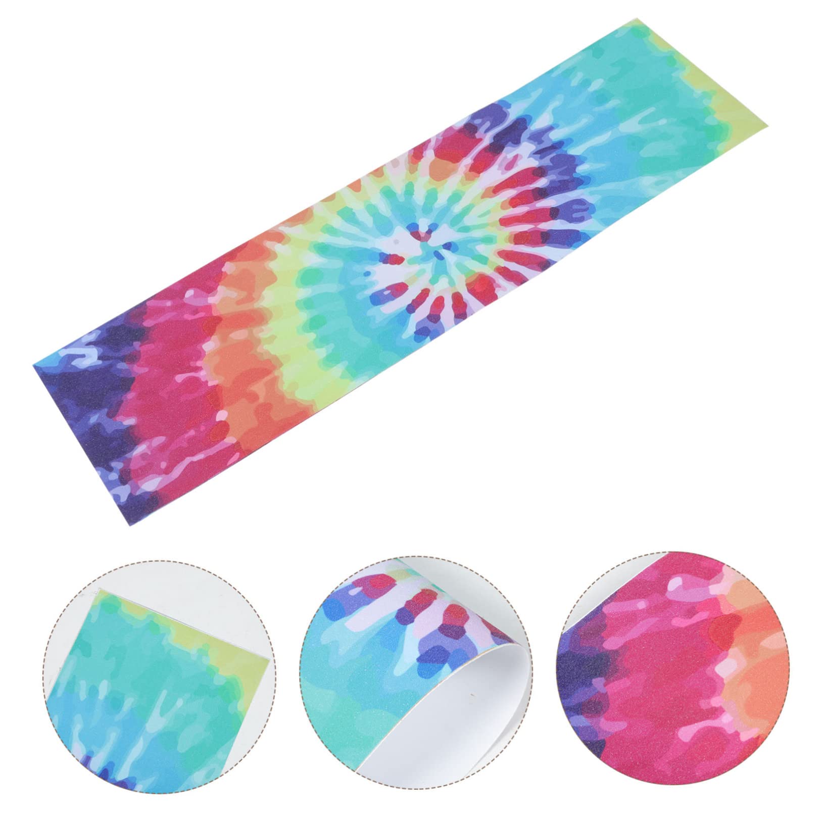 TOYANDONA 3 Piezas Antideslizante para Skateboard de Lija Adhesiva Reemplazable Accesorio Decorativo para Monopatín Alta Durabilidad y Práctica