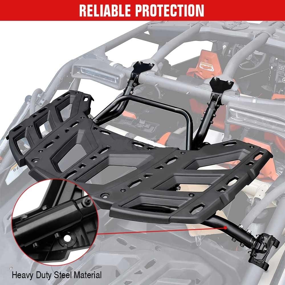 Uchwyt ścienny na opony Bagażnik UTV Cargo, tylny bagażnik na koło zapasowe, do Can-Am, pasuje do Maverick X3 Max DS RS 2017 715003439 715002881 uchwyt ścienny do opon