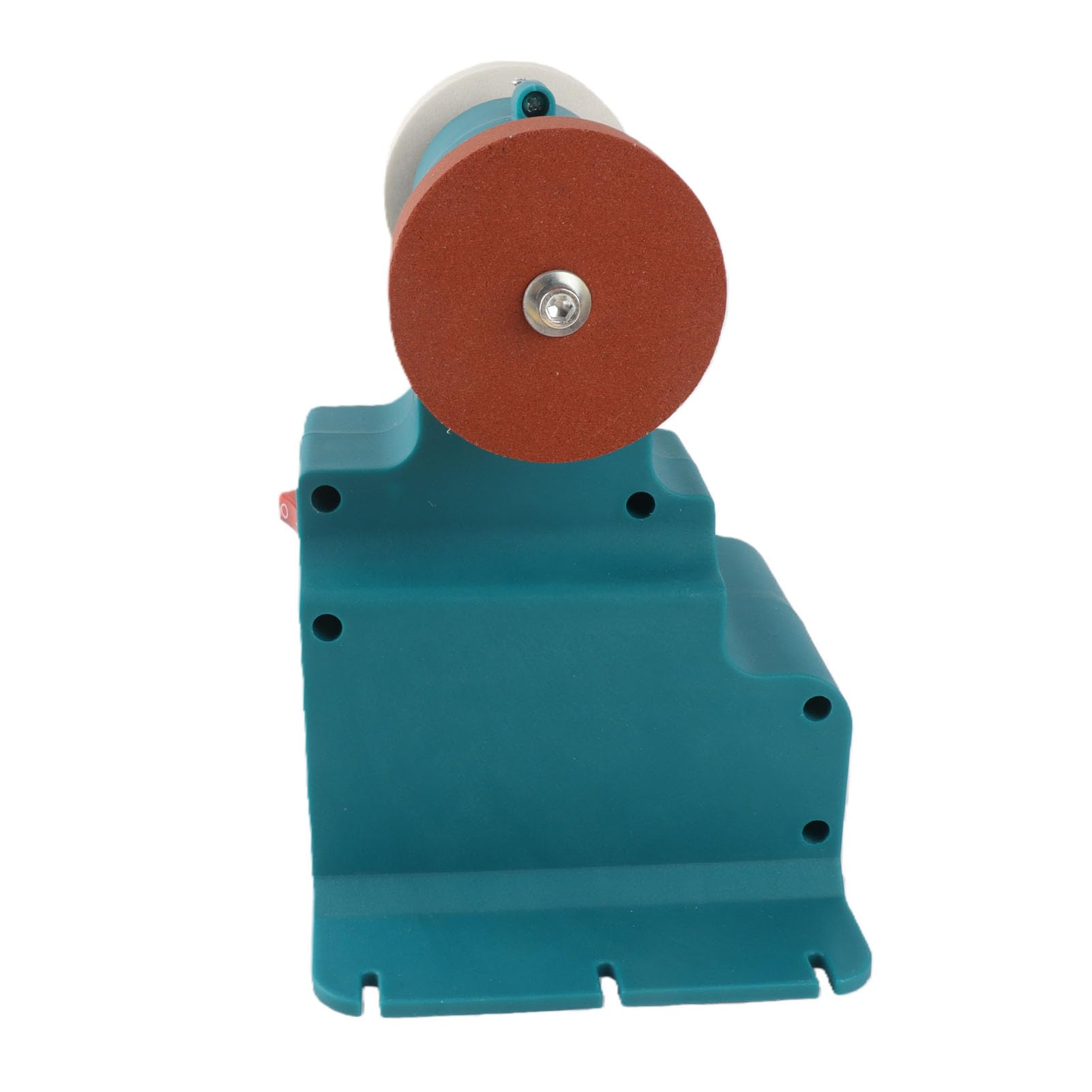 Mini amoladora de banco, lijadora eléctrica azul de 200 W para manualidades, metal, madera
