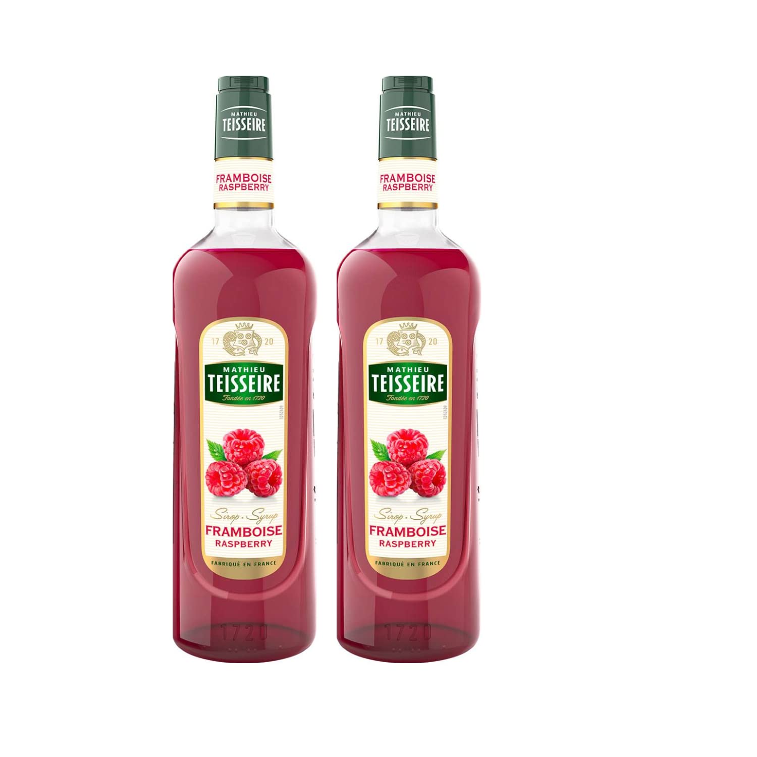 Lot sirop & limonade : Sirop Teisseire - Framboise (2x1L) – Limonade Rioba (4x1L)