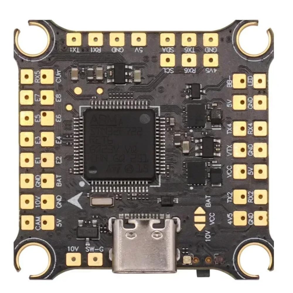 F722 V2 F7 Podwójny kontroler lotu BEC z 45A 50A 60A 65A 4in1 ESC DShot 150 300 600 1200 PWM odpowiedni do drona RC FPV Racing (F7 V2 With 45A ESC)