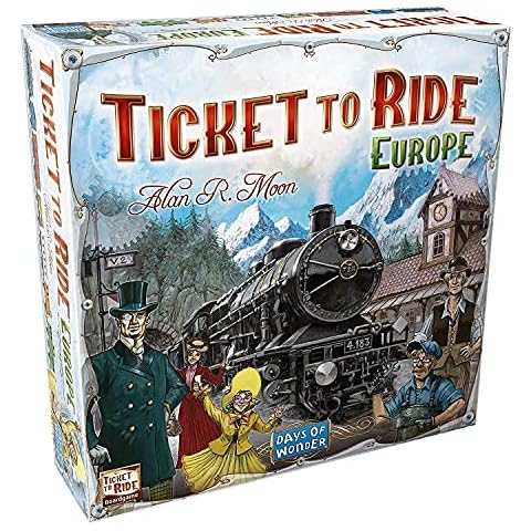 Ticket To Ride USA Tabletop Board Game Cover
