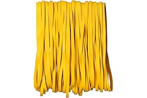 AMUU Large Yellow Rubber Bands