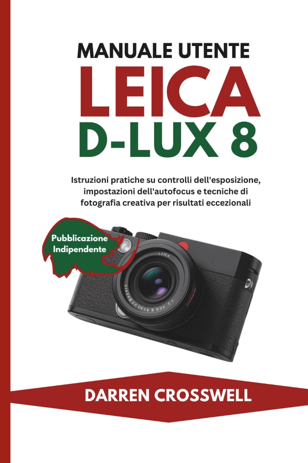 Manuale utente Leica D-Lux 8: Istruzioni pratiche su controlli dell'esposizione, impostazioni dell'autofocus e tecniche di fotografia creativa per risultati eccezionali