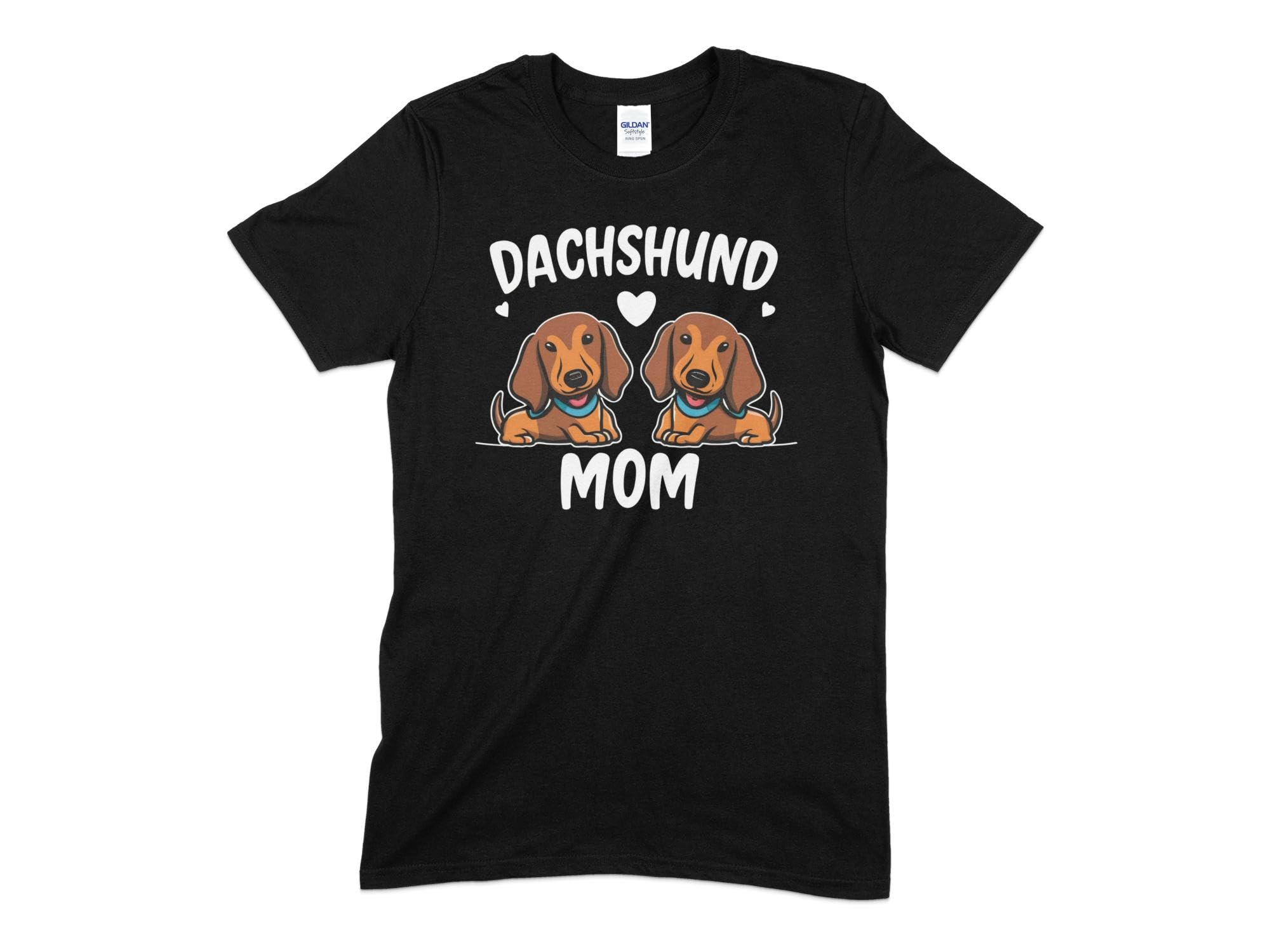 Dachshund Mom T-Shirt, Cute Dog Lover Tee, Funny Wiener Dog Gift, Casual Canine Apparel, Pet Owner Female Top, Animal Lover Shirt (Large, Black) (B0CTXSLMSG) Amazon Price History, Amazon Price Tracker