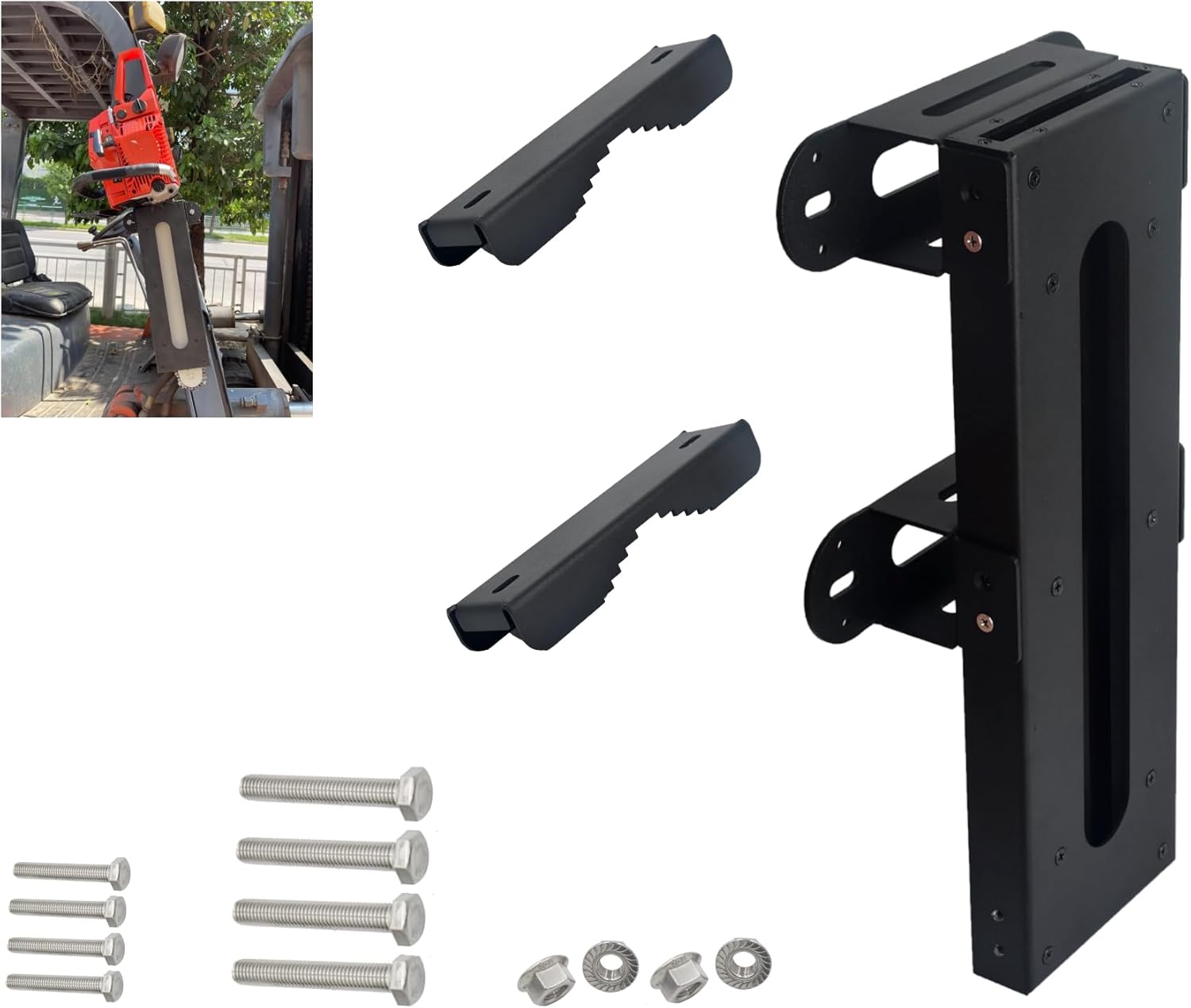 Chainsaw Holder, Universal Chainsaw Carrier Kit for