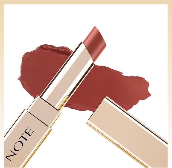 Note Cosmetics Iconic Sheer Lipstick 206 Independent Nemlendirici Parlak Ruj, Nude