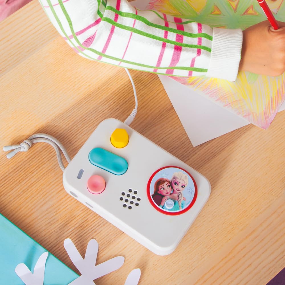 FABA Disco Sonoro Disney - Frozen Il regno di ghiaccio - Storie e fiabe sonore per bambini e bambine 5-10 anni - Ascoltabile con il Raccontastorie e FABA+, gioco educativo versione italiana