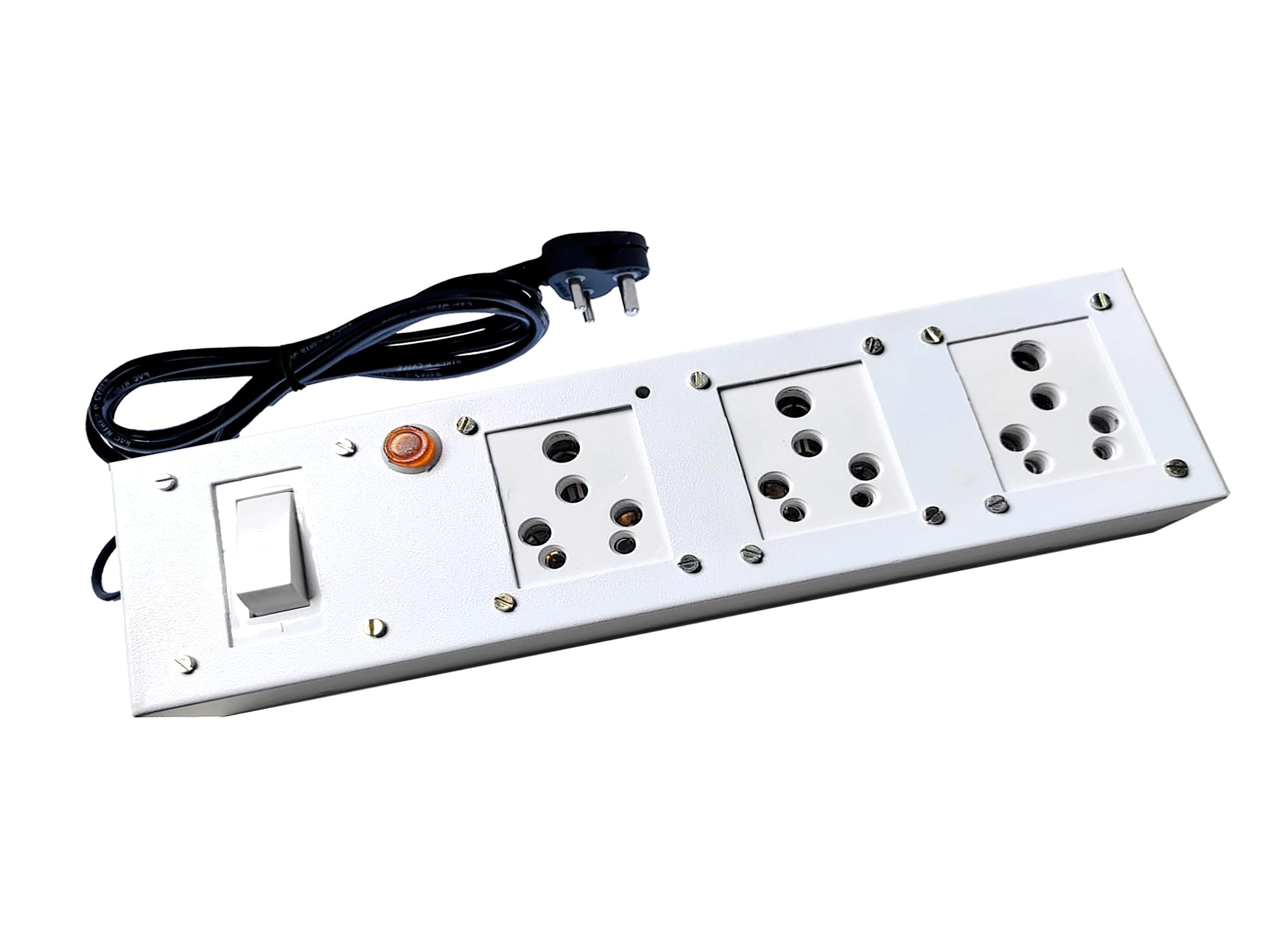 SUNPOWER 16A 3+1 Heavy Duty Metal Extension Board with 5 Yard Cable | 2000W Max-image-45
