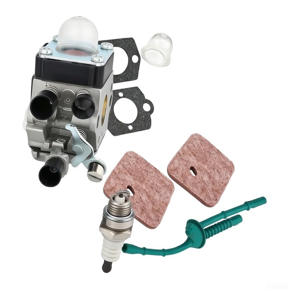 ComfyHarbor Carburetor Replacement Kit for FS38 FS45 FS55 HS45 BG45 MM55 - Replaces C1Q-S66 S68 S105 Chainsaw Trimmer Blower Parts with Gaskets for primer Bulb