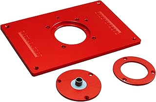 Weytoll Tavola del Router, accessori per irrigatori, universale Router Table Saw Insert Kit