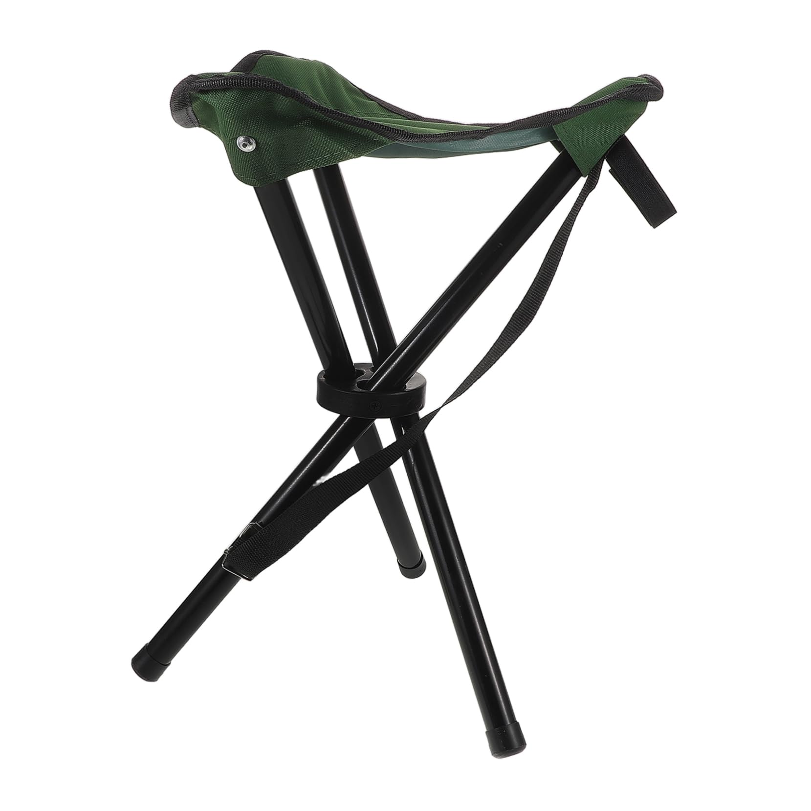 Toddmomy Portable Folding Stool for Camping Fishing Hiking Lightweight Heavy Duty Outdoor Chair with Quick Folding Mechanism Compact Storage Durable Construction for Picnics and Gardens