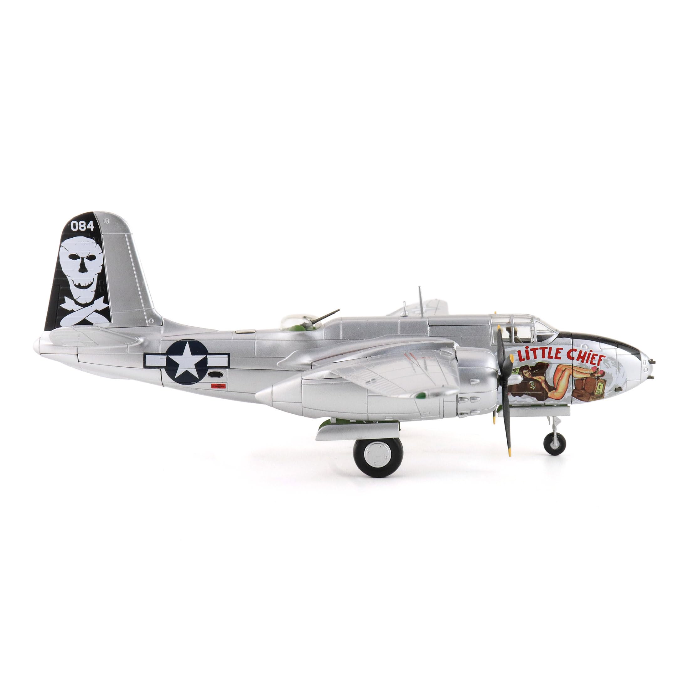 Hobby Master | Scala 1:72 Diecast Aerei Militari Replica | A-20G Little Chief 321st BS, USAAF, 1944 | Modello HA4212