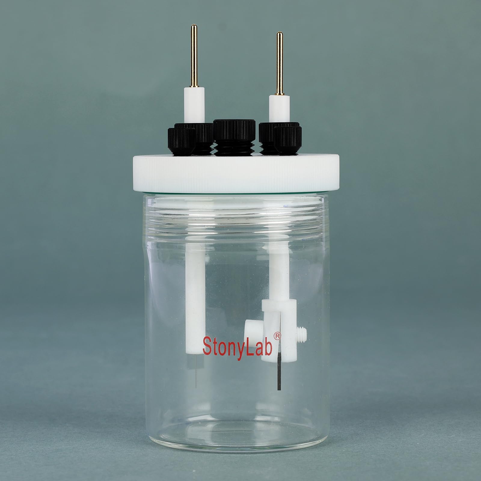 stonylab Hochreine Glaskohlenstoffplatten, 10x15x1 mm, 1 Packung für Elektrochemische Experimente