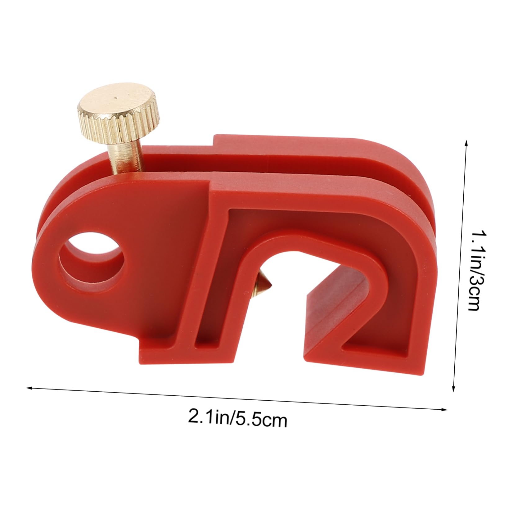 CHILDWEET Red Pa Nylon Small Breaker Lockout Kit Accessory Circuit Breaker Lockout