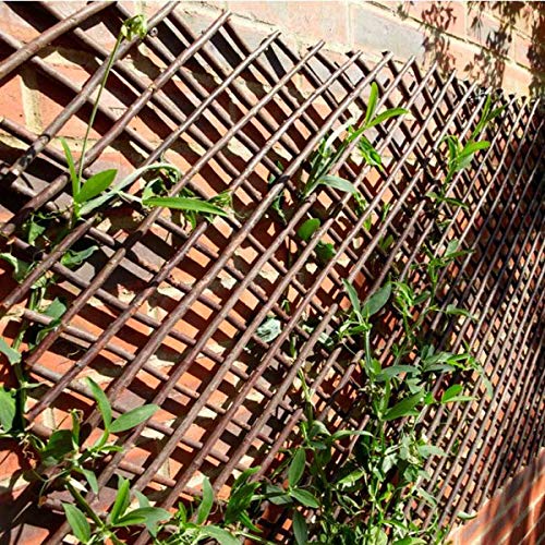 Garden Mile Willow Wooden Trellis Heavy Duty Wooden Trellis for Climbing Plants Support Panel for Flowers Decorative Garden Wall Trellis Fence Panels 180cm X 90cm