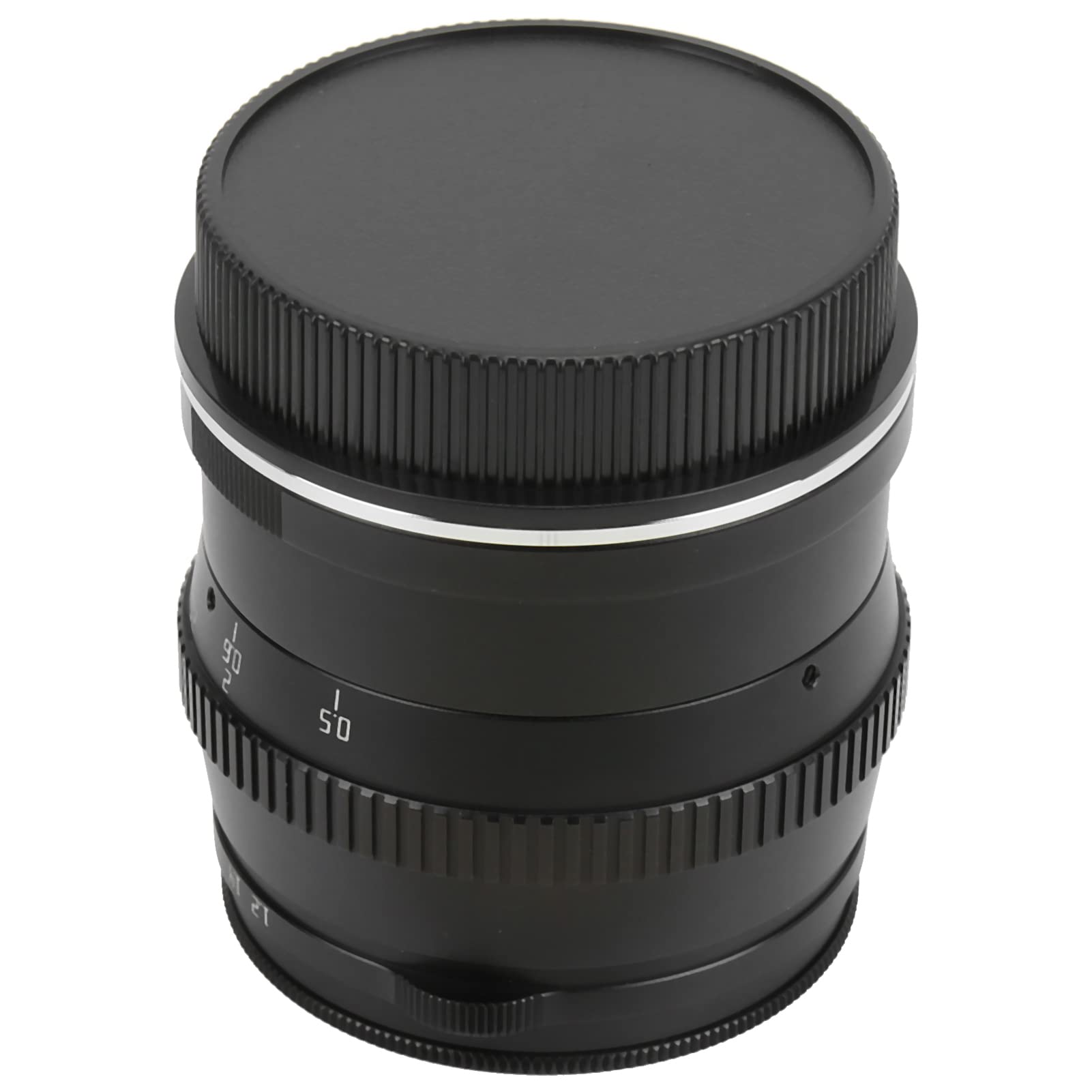 KIMISS 50mm F1 2 L Mocowanie Ręczne Ustawianie Ostrości Obiektyw o Dużej Przysłonie do Aparatu SL SL2 SL2S Czarne Szkło Optyczne ze Stopu 485g