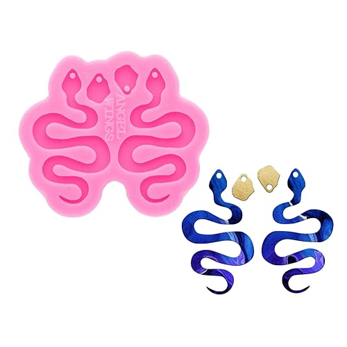 Single Snake Alien Sun Shape Earring Mold