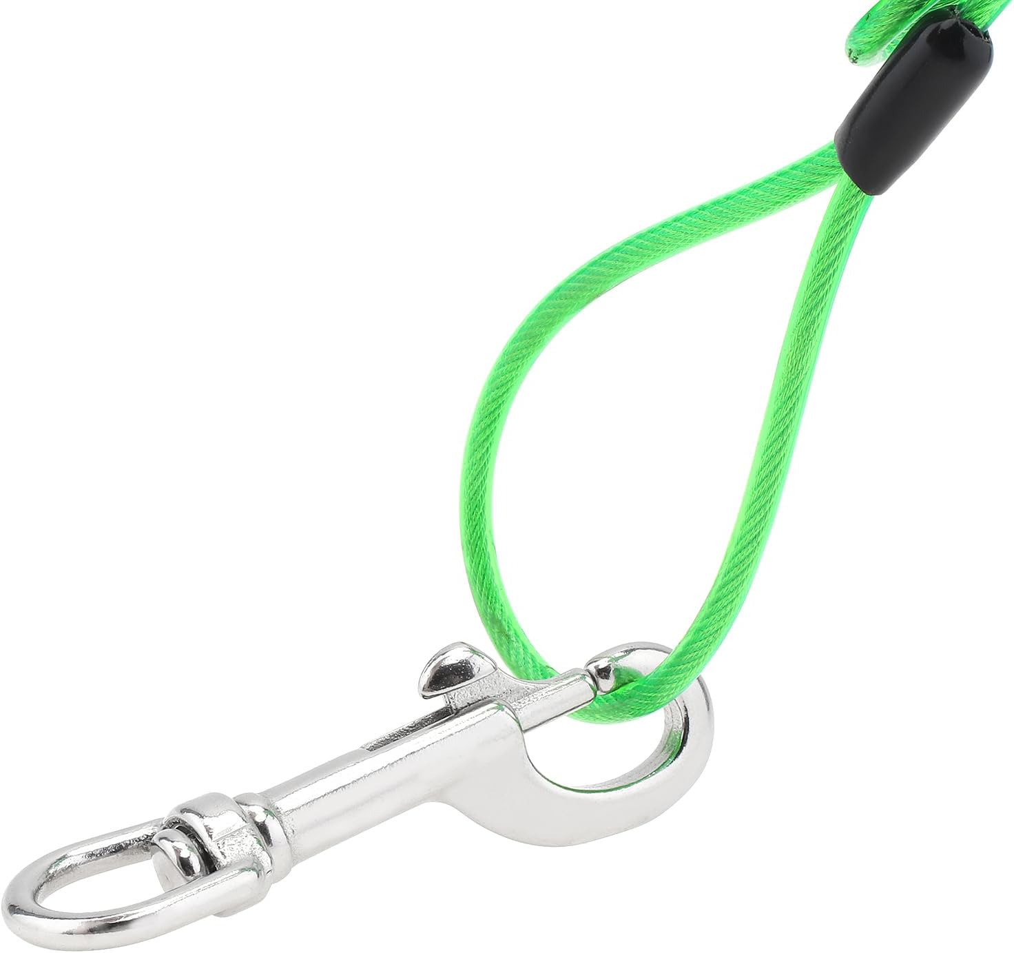 SecurityIng Heavy Duty Stainless Steel 316 Marine Grade Scuba Diving Clip for Snap Bolt Trigger Chain Clip/Single Ended Trigger Clasp Pet Buckle, 77mm Swivel Eye Bolt Snap Hooks - Image 5
