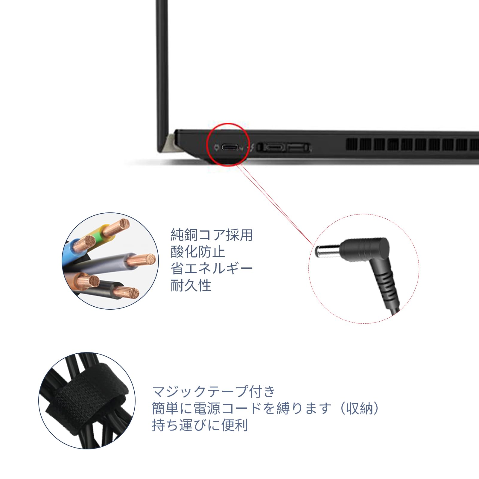 富士通 ノートパソコン ACアダプター付き 富士通 ACアダプター 電源コード ノートパソコン用 純正品 FMV