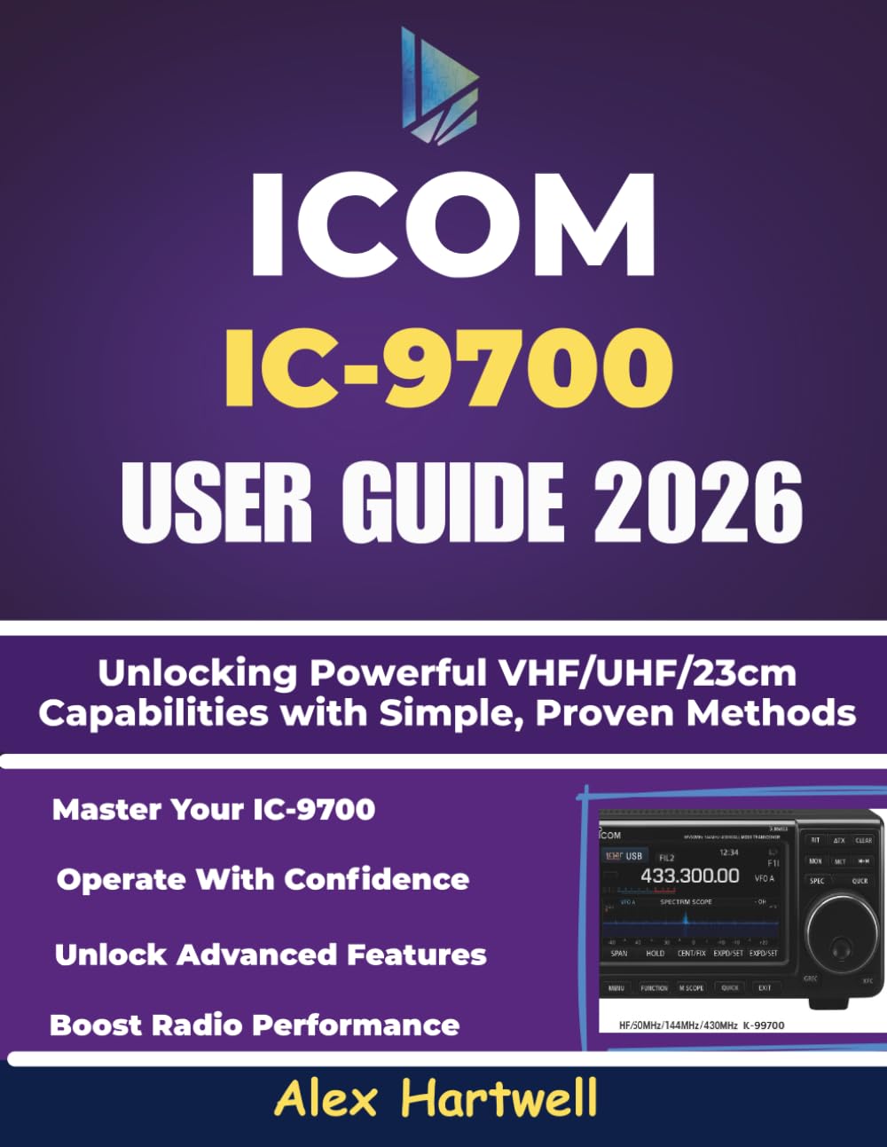 ICOM IC-9700 USER GUIDE: Unlocking Powerful VHF/UHF/23cm Capabilities with Simple, Proven Methods