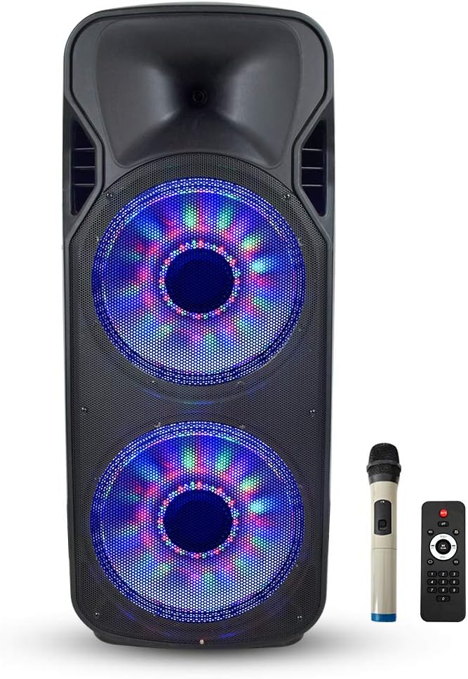 Karaoke Machine Portable PA Speaker for Adults and Kids