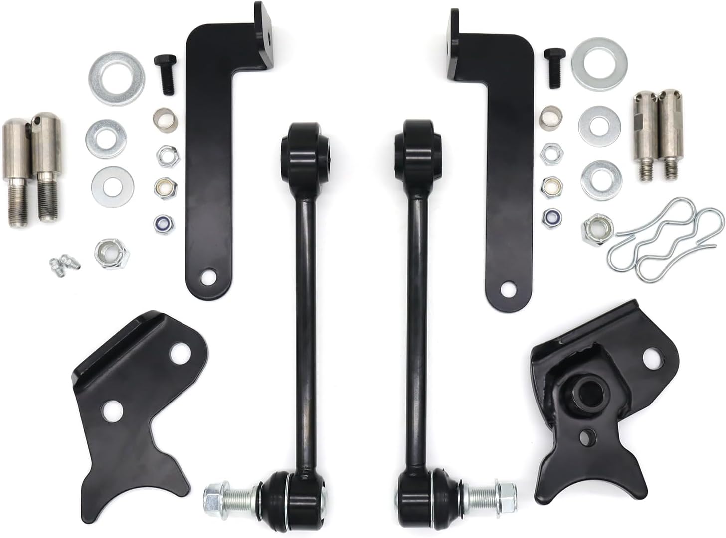 1764000 Front Sway Bar Quick Disconnect Kit Compatible with Jeep JL/JT Gladiator - 0-4.5” Lift