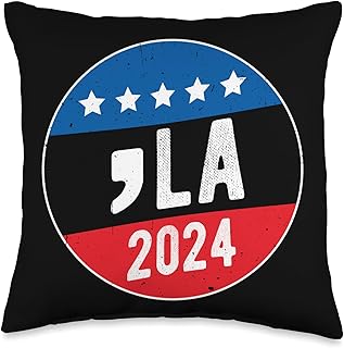LA 2024 Political Campaign Support Throw Pillow