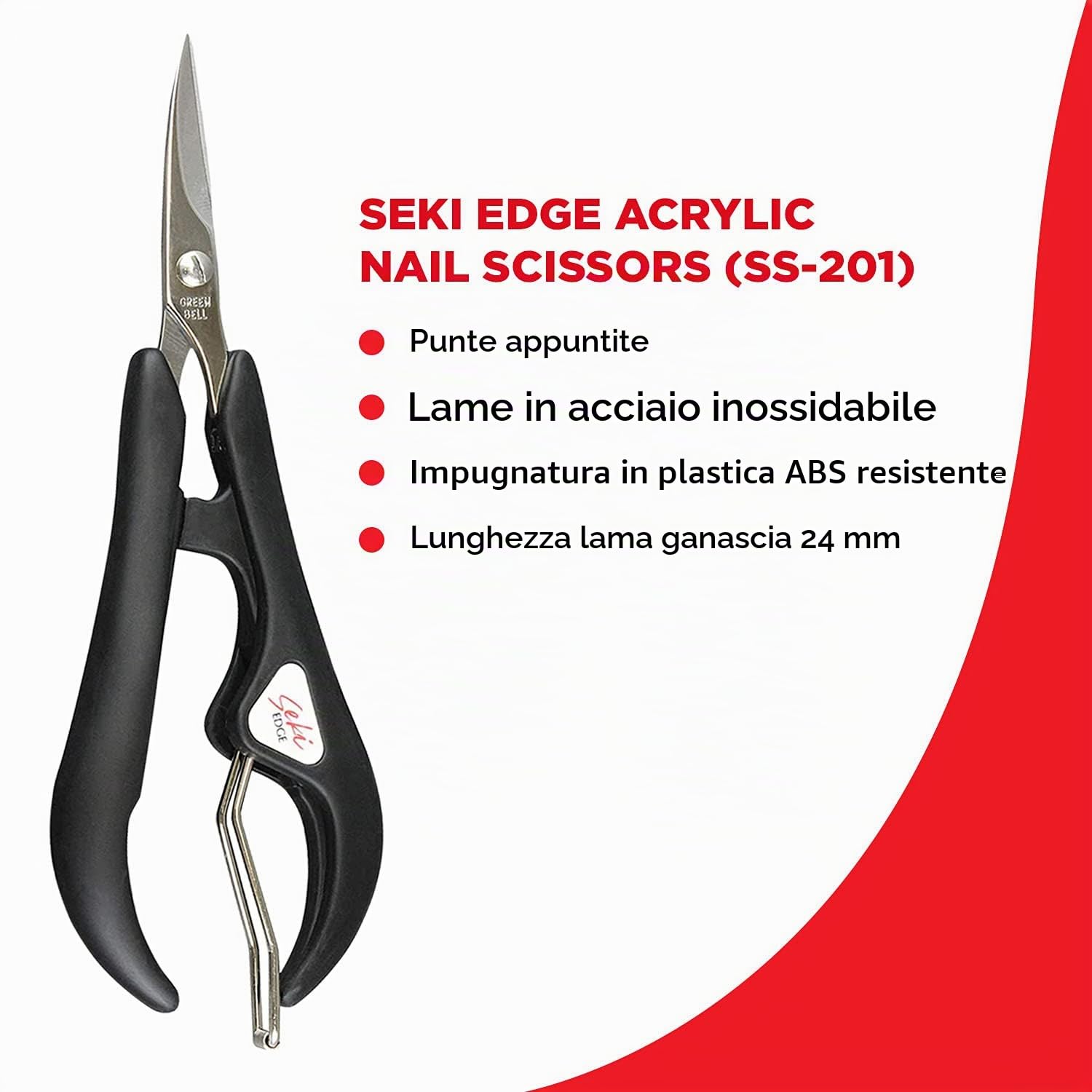 Seki Edge Acrylic Nail Scissors