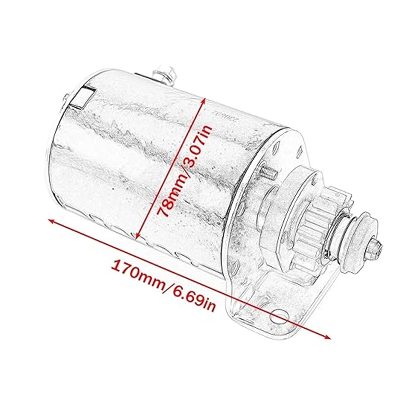 Motocicleta Solenoide Relé De Arranque para RZT17 Rzt22 para Deere LA100 105 110 115 125 para Toro para Tractores para Césped MZ14H MZ16H para Cortacésped Motor De Arranque