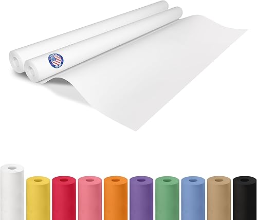 Miniatura 42 de IDL Packaging - Rollo de papel kraft rojo de 36 x 2160 pulgadas (180 pies), hecho en Estados Unidos, grosor 45 libras, arte, envoltura regalos