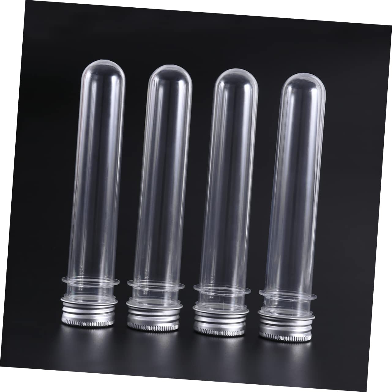 NAMOARLY 14 Pcs 40ml Plastic Test Tubes with Caps Liquor Shot Glasses Party Favor Replacement Tubes for Travel