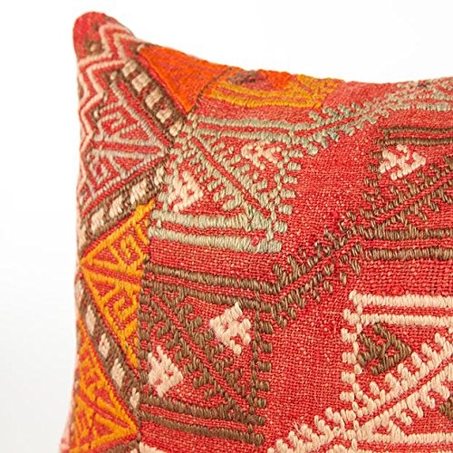 Amazon.co.jp: オールドキリム クッションカバー 40cm トルコ製