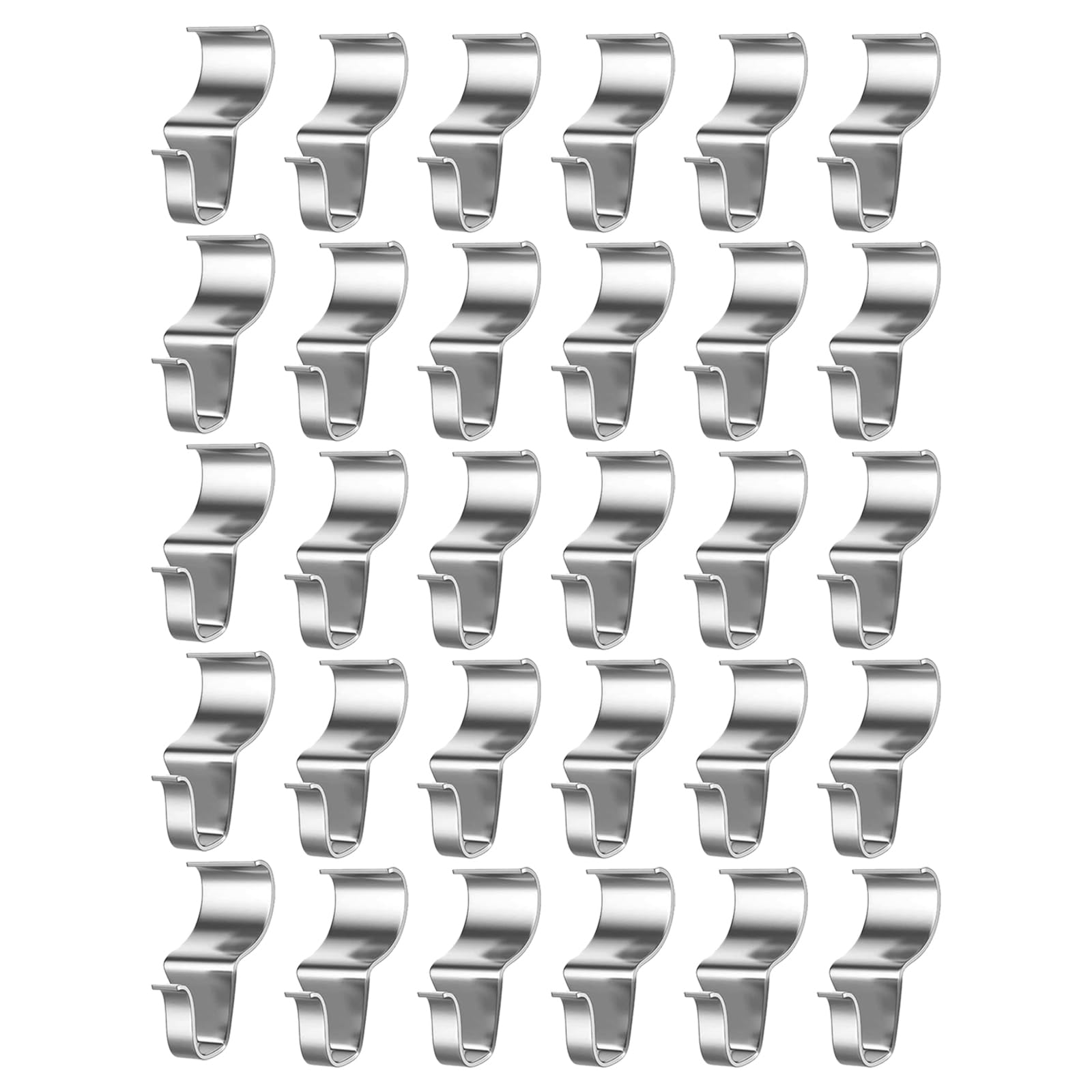 Tsophreniq Hanging Steel Clips Functional Outdoor Hanging Siding Hooks Space Saving Hook for Organizing Clothes Outdoor Hooks