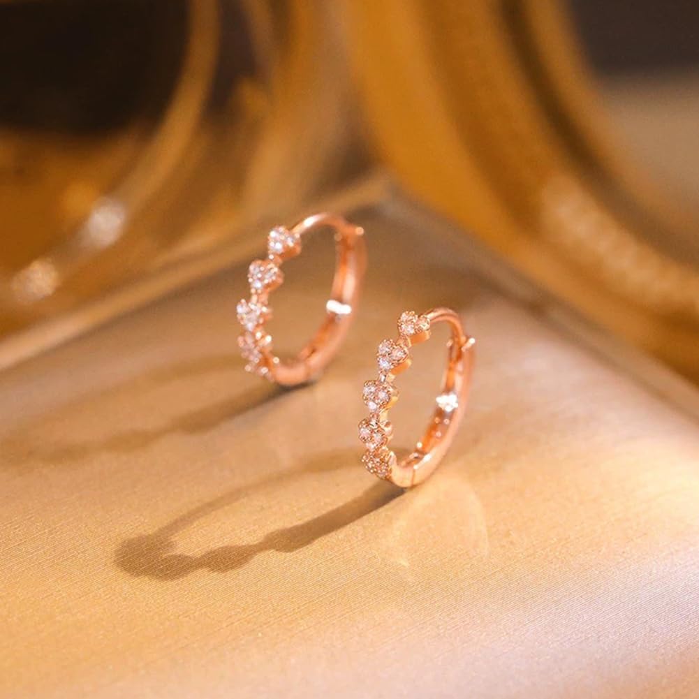 love earrings 999 foot silver needle ear buckle jewelry fashion women trendy party accessories. - Image 6