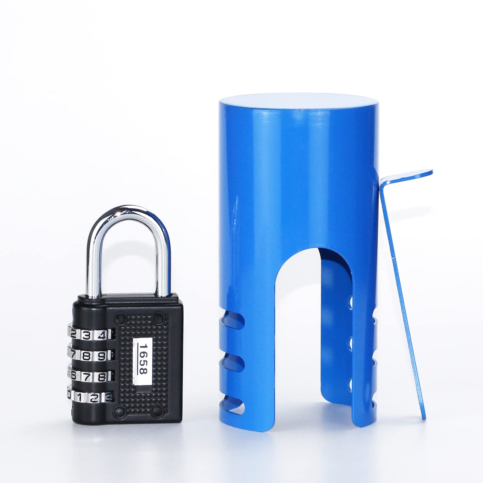 DSL-1 Schlauchschloss Für 1,9 Cm (3/4 Zoll) Wasserhähne - Außenschloss Gegen Wasserdiebstahl, Ohne Vorhängeschloss
