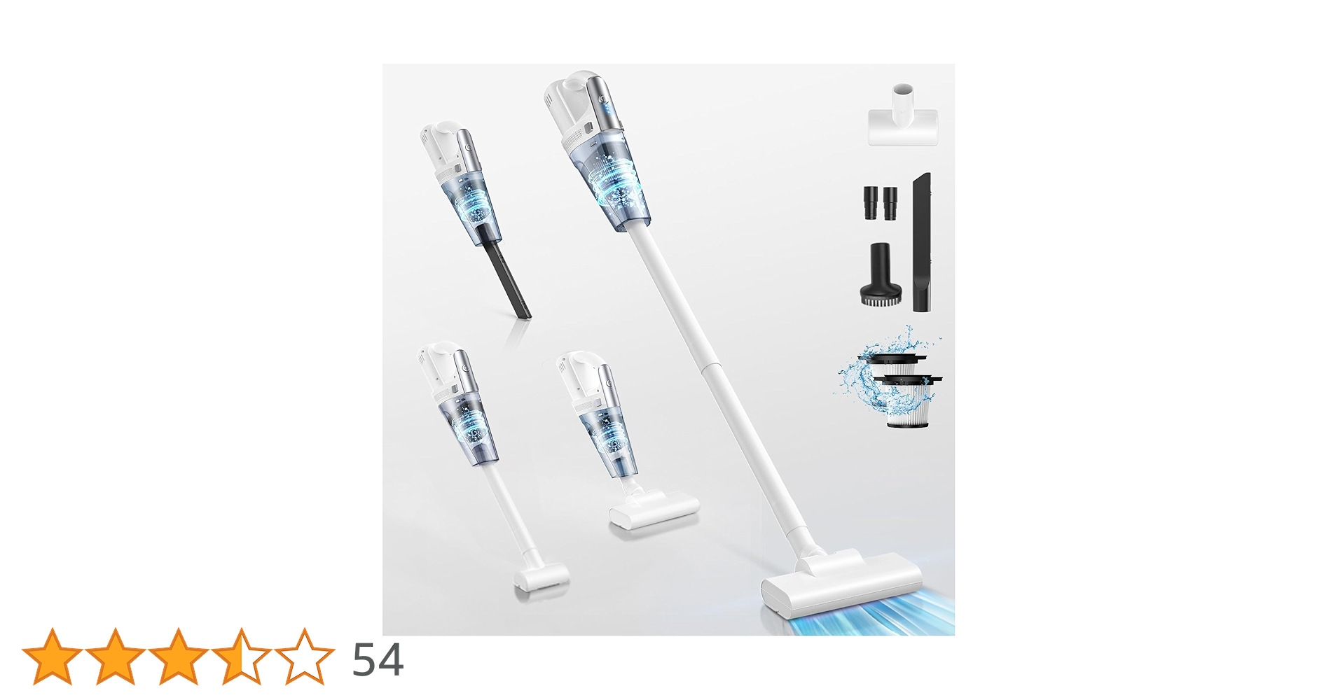 Amazon | 掃除機 コードレス 【2025新登場 21000Pa超強力吸引 超軽量