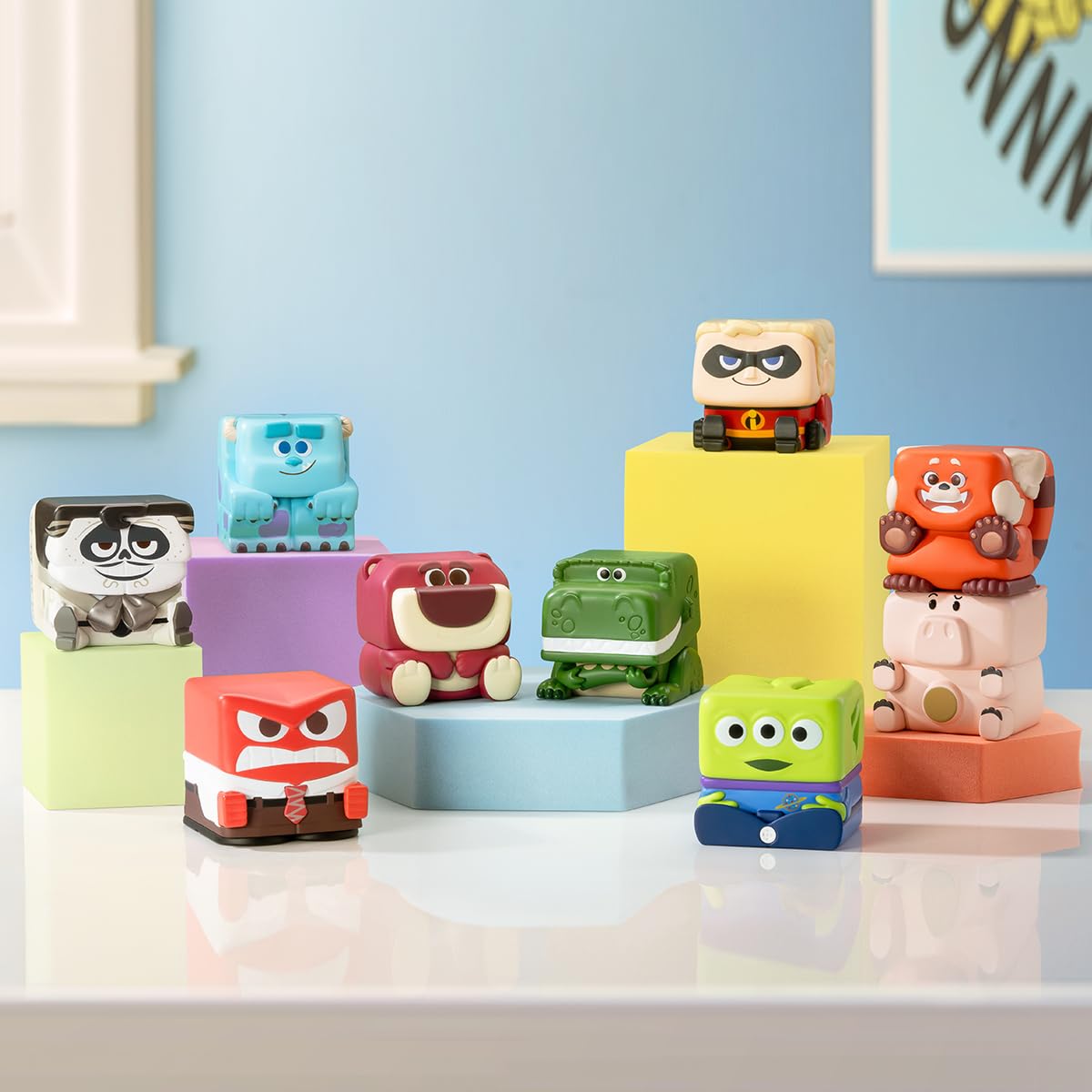 POP MART アソートボックス 3箱セット 楽天市場】POP MART 公式ストア Disney/Pixar POP CUBE-3