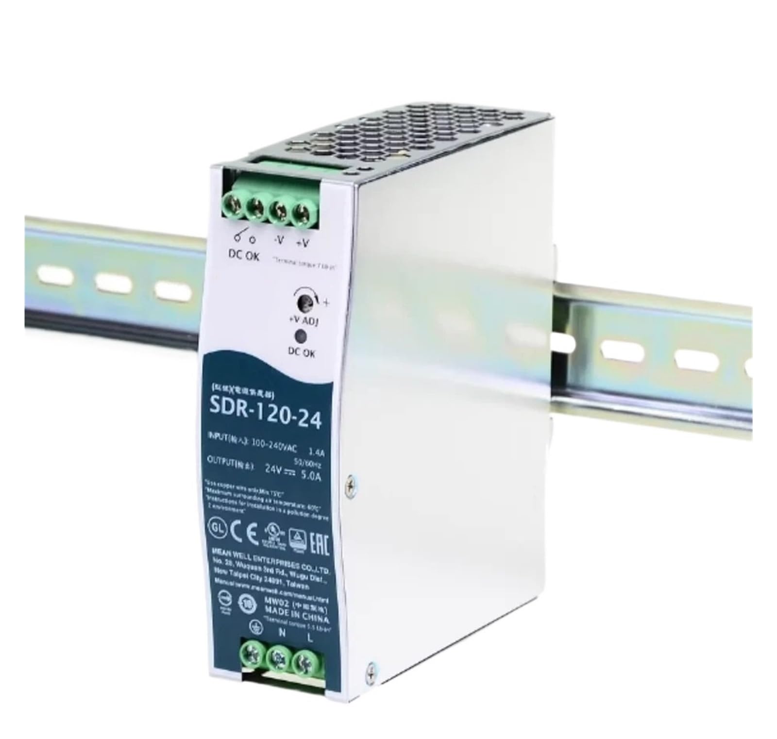 EAHWCXSD SDR-120 120W Single Output Industrial Power Supply SDR-120-12 SDR-120-24 SDR-120-48(SDR-120-12)