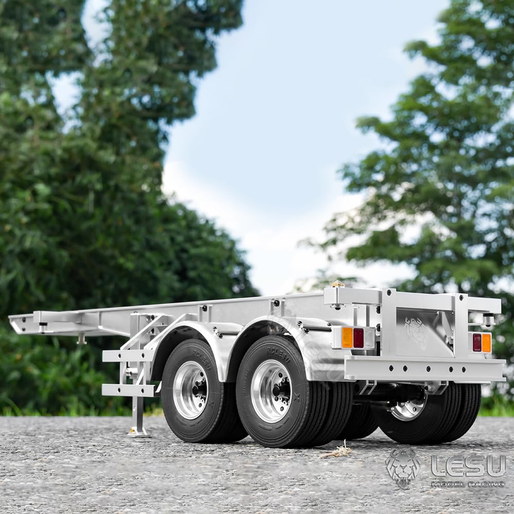 Amazon.co.jp: LESU 20フィート ボックス コンテナ トレーラー メタル