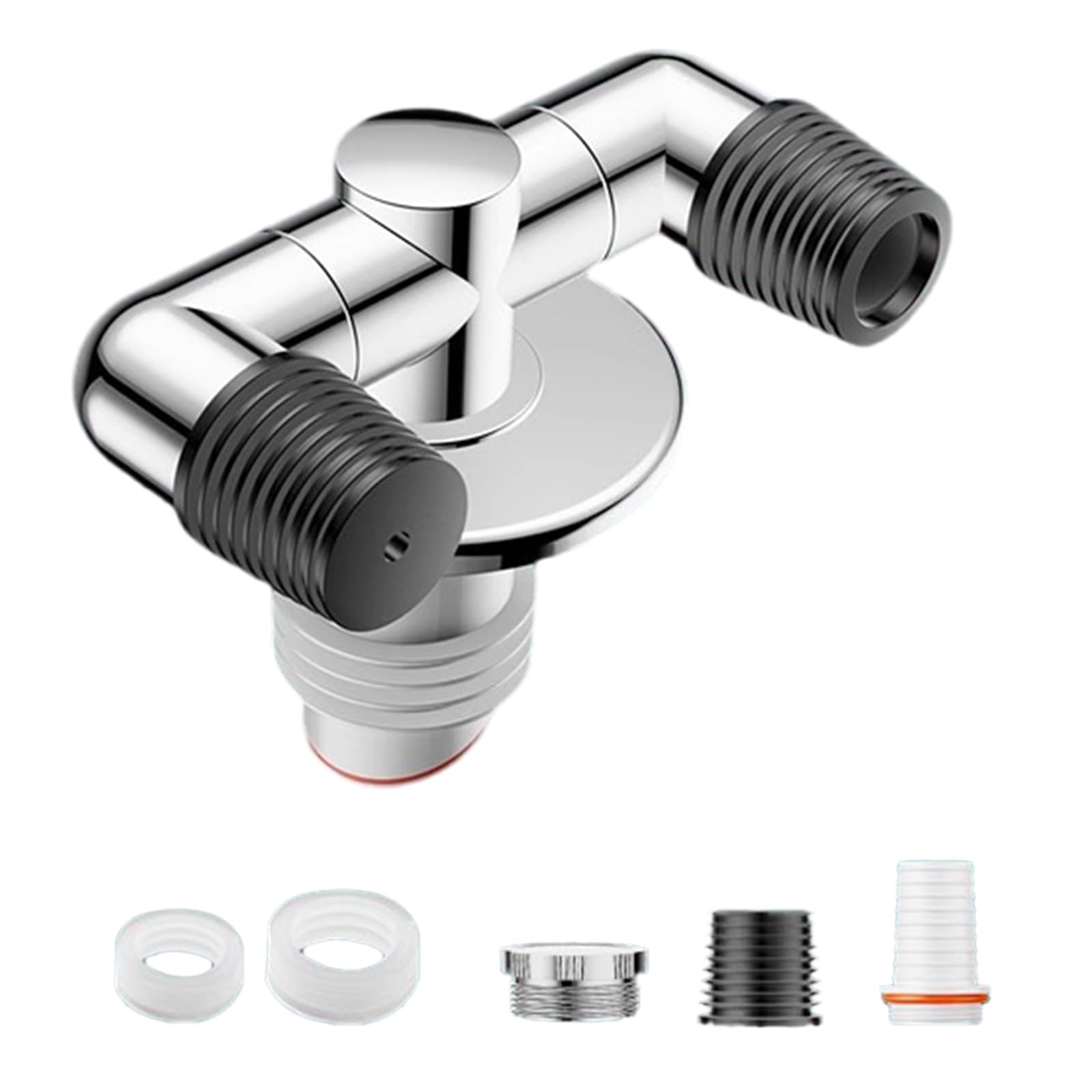 Washing Machine Drain Hose Connector AntiOverflow Deodorants Joint Laundry Machine Floor Drain Adapter Enduring Bathroom Pipe Sewer Connector Drainages for Washing
