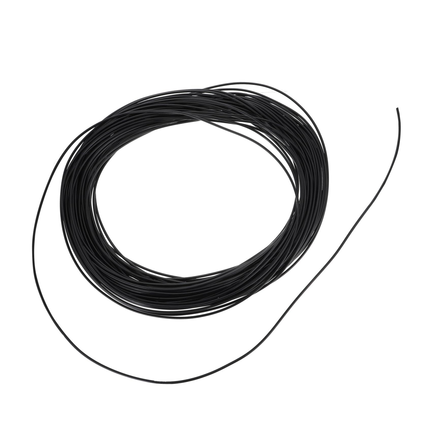 YARNOW 1 Roll Repair Round Rattan Rattan Material Rattan Webbing Material Plastic Rattan Material Rattan Material for Chair Repair Arts & Crafts Supplies Black Furniture Plastic Tables