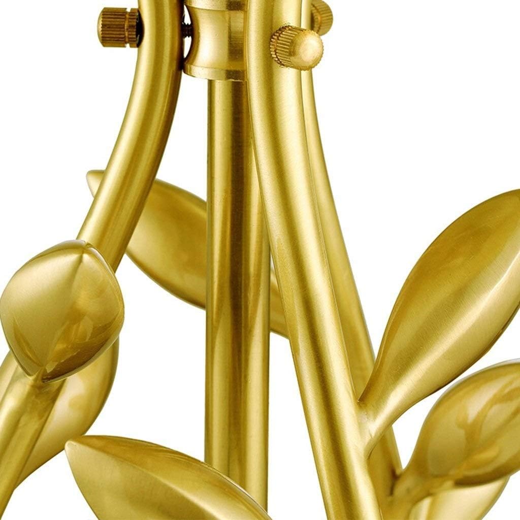 Table Lamp- Large Desk Lamp American Village Full Copper Living Room Bedroom Bedside Lamp Yellow 62.5Cm×30.5Cm -Desk Lamp Led Simple Ceramic Table lamp