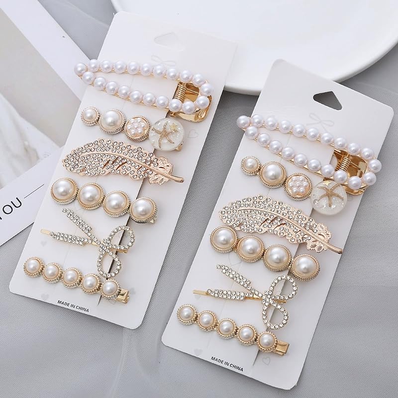 Lemeilleur Hair Clips - No Slip Metal Duck Teeth Pins