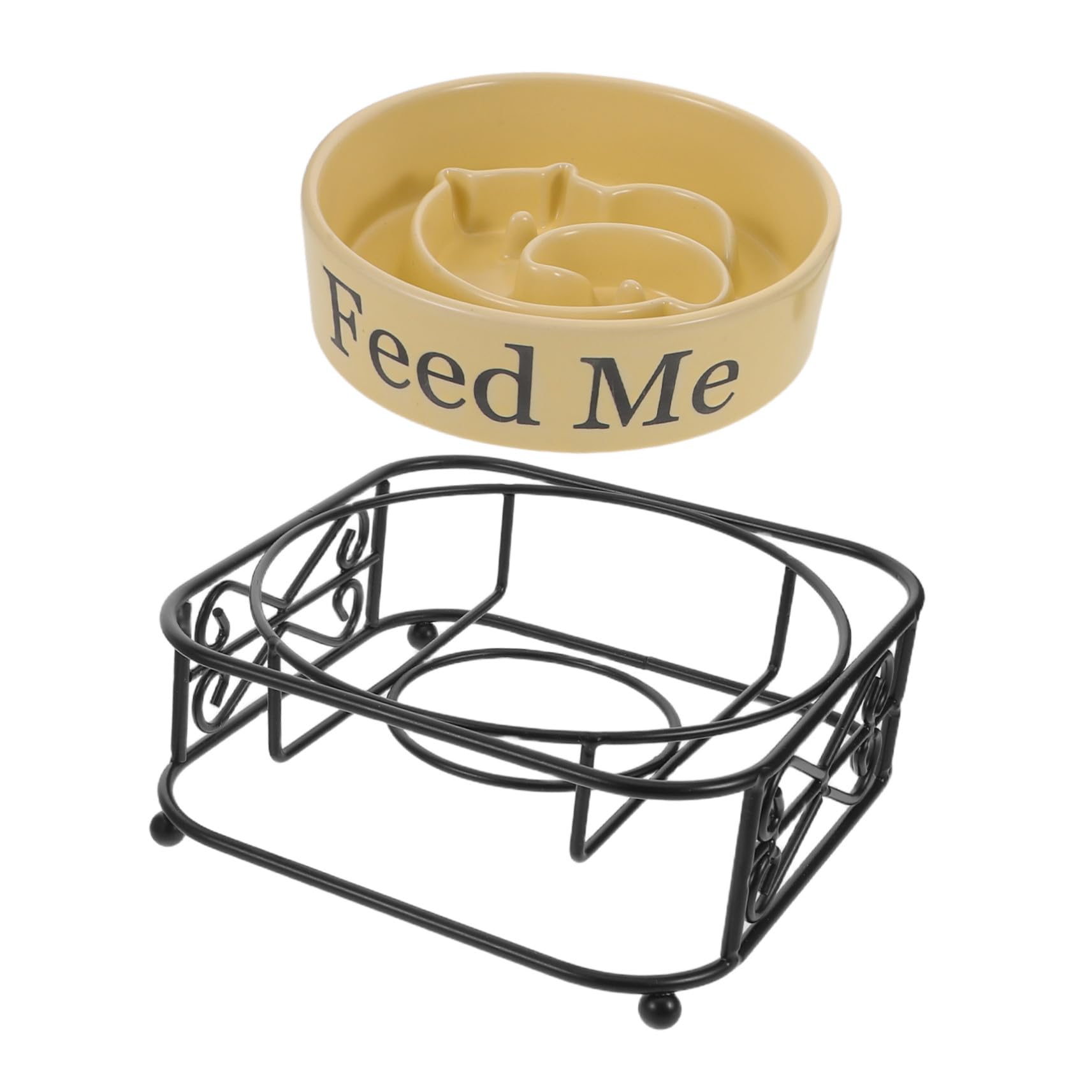 Hemobllo Comedero De Resistente para Perros Pequeños con Diseño De Rompecabezas Comedero Lento para Perros Pequeños