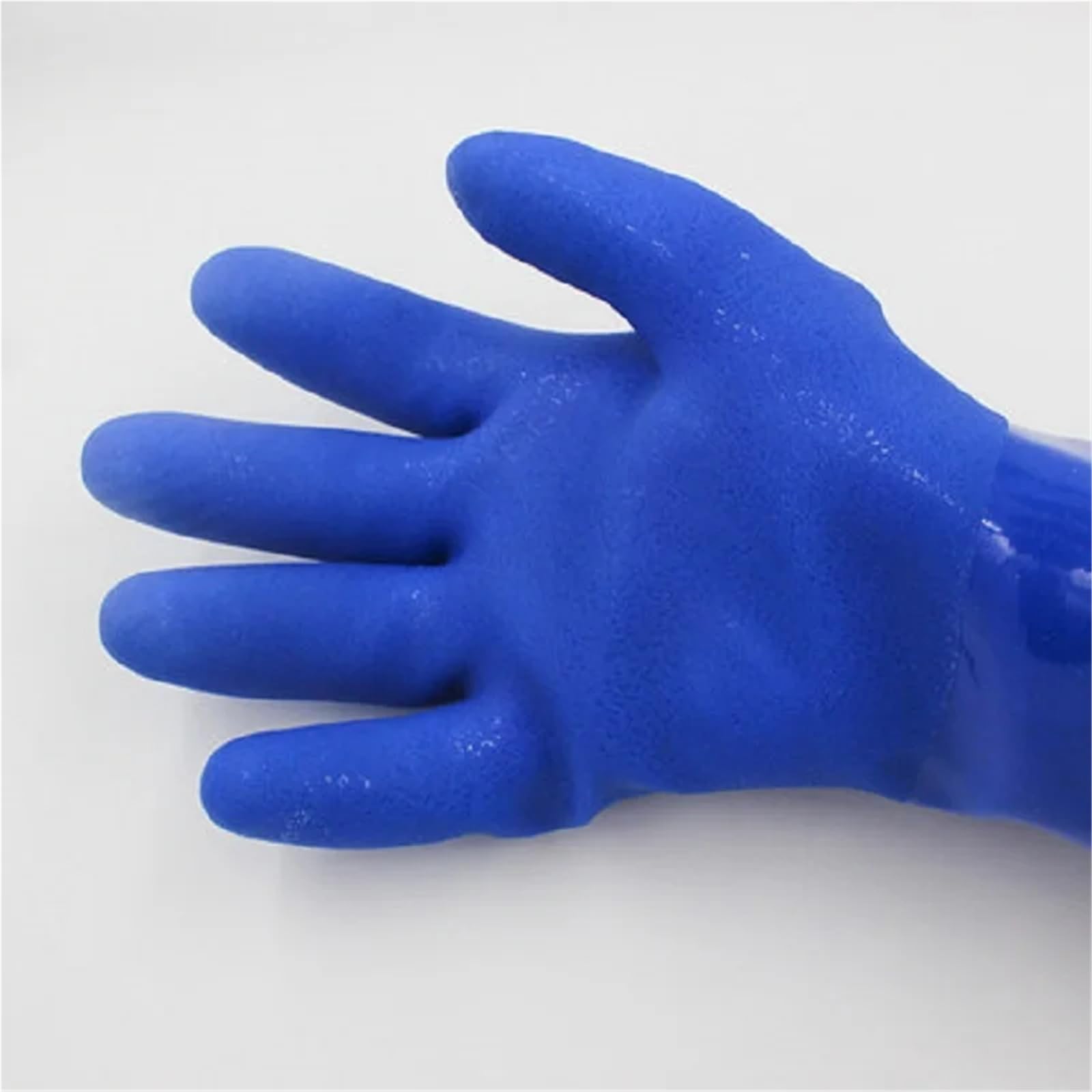 Genérico -Guantes De Trabajo Térmicos De 20 Grados | Guantes Impermeables A Prueba De Aceite De PVC For Almacenamiento En Frío Y Trabajos De Pesca(M)