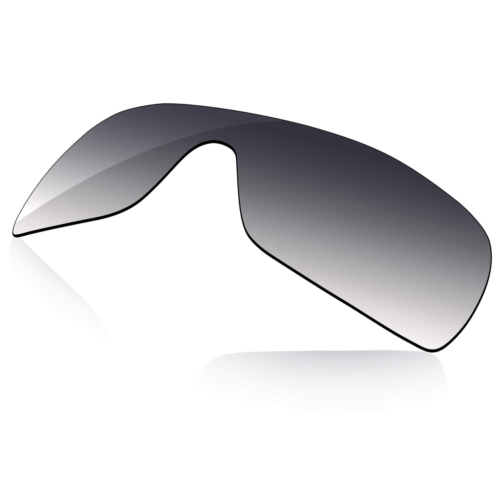 Lenzreborn Men's Gradient Grey - Polarized Polarized Lens Replacet For Oakley Offshoot Oo9190 Sunglass
