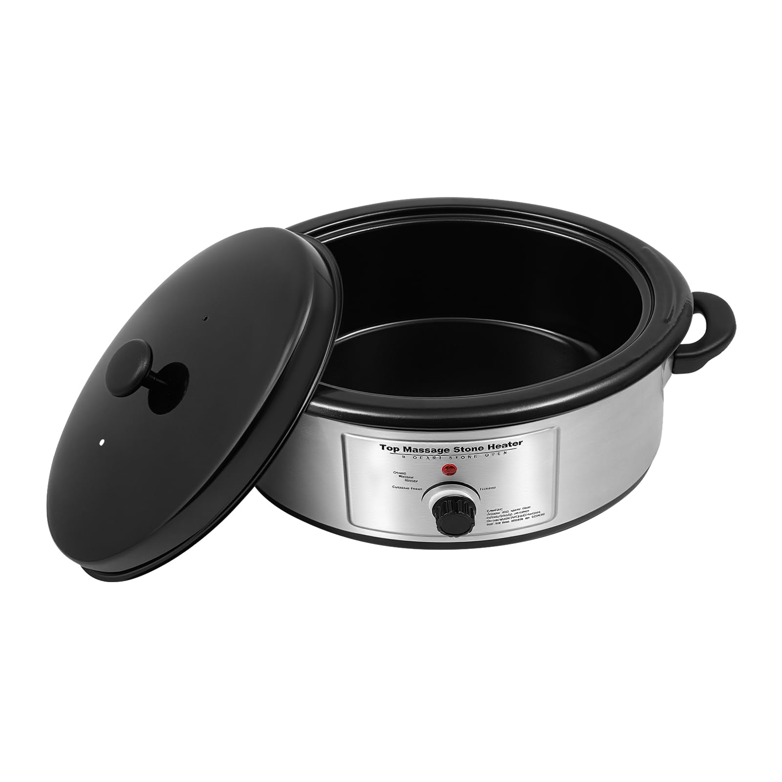 Hot Stone urządzenie grzewcze, 6 l, 750 W, zestaw do masażu Hot Stone, profesjonalny podgrzewacz do kamienia do masażu, podgrzewacz gorących kamieni z regulacją temperatury, do salonów kosmetycznych i